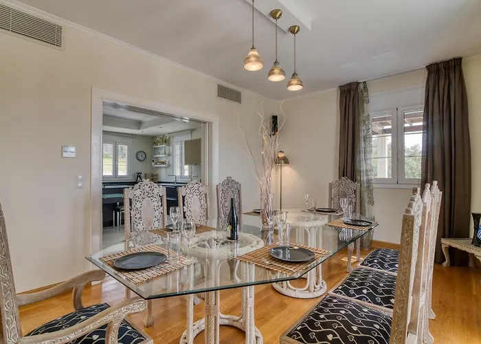 Amazing Pool Kyllini Sea View - Happy 빌라