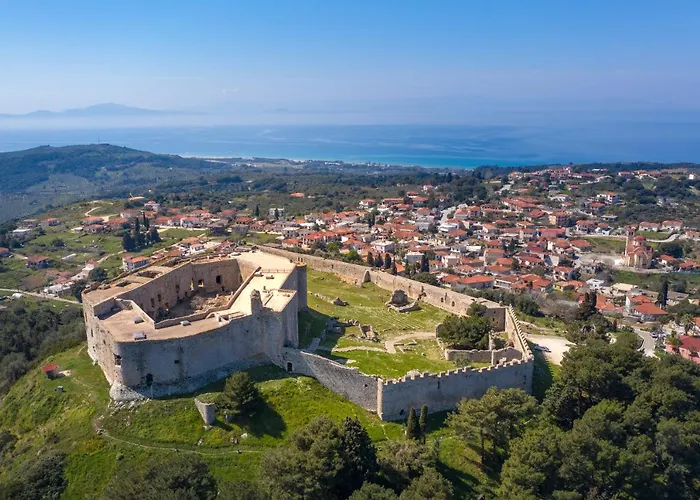 Amazing Pool Kyllini Sea View - Happy Villa Kastro-Kyllini