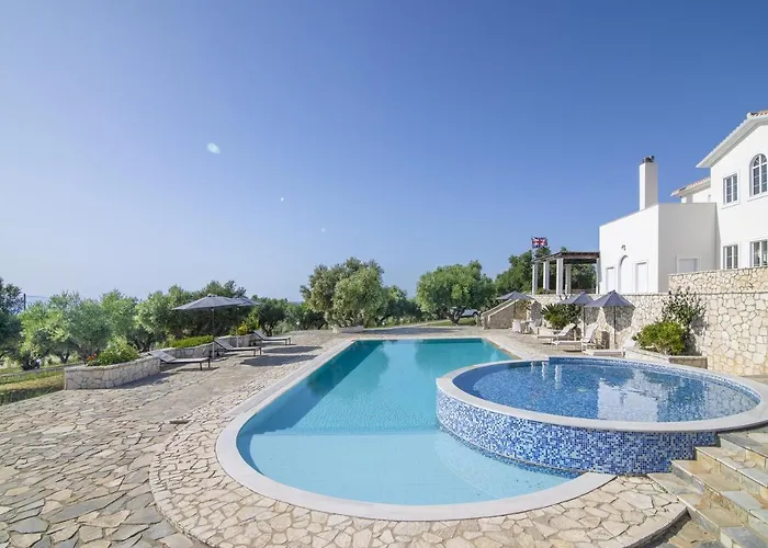 Villa Amazing Pool Kyllini Sea View - Happy *